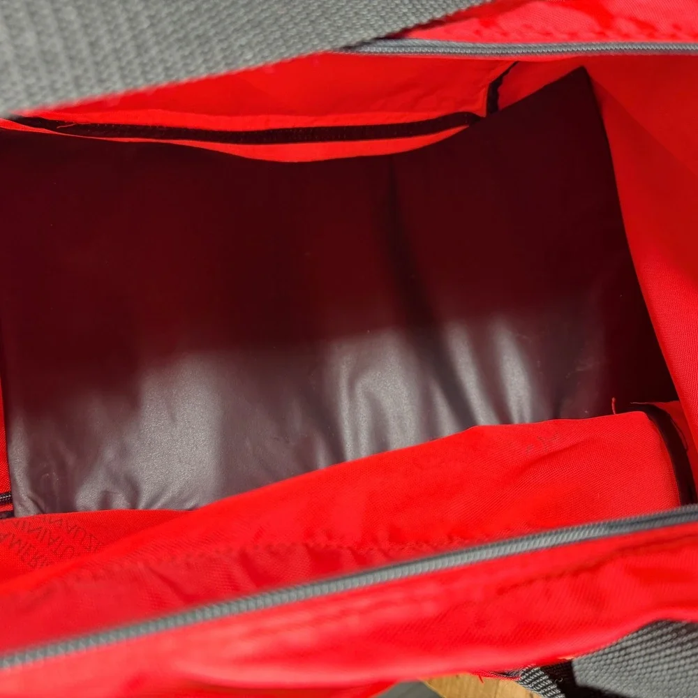 Vintage Augusta Sportswear AMSC American Miniature Schnauzer Club Duffle Bag Red